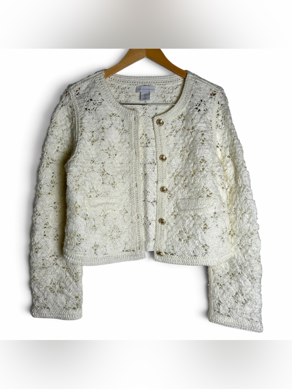 NEW House of Harlow 1960 Crochet Cardigan